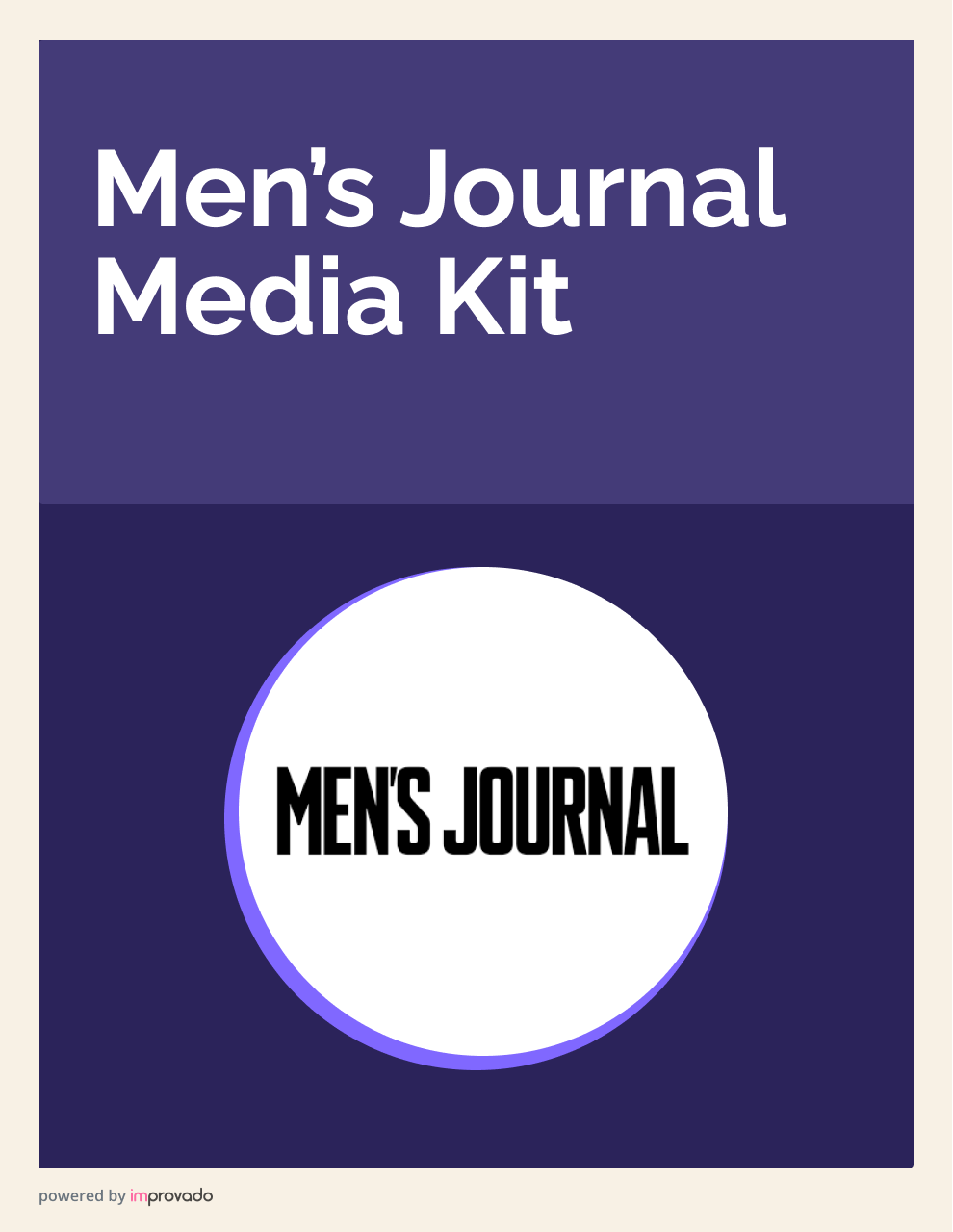 Men’s Journal Media Kit